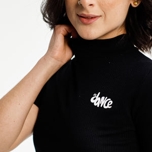 CROPPED GOLINHA FITDANCE PRETO