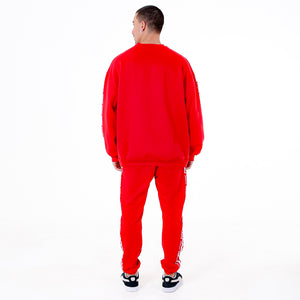 MOLETOM LISTRA FTDNC VERMELHO