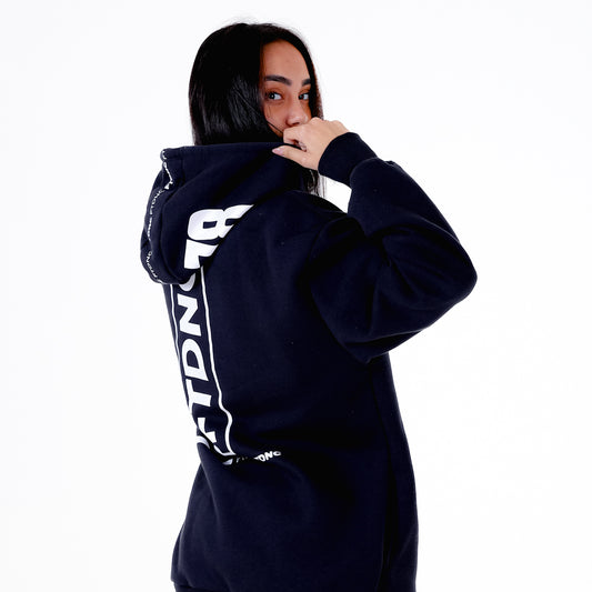 MOLETOM OVERSIZED ESTAMPADO FTDNC PRETO