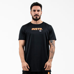 CAMISETA DRY FIT INSTRUCTOR BEATS FITDANCE PRETO
