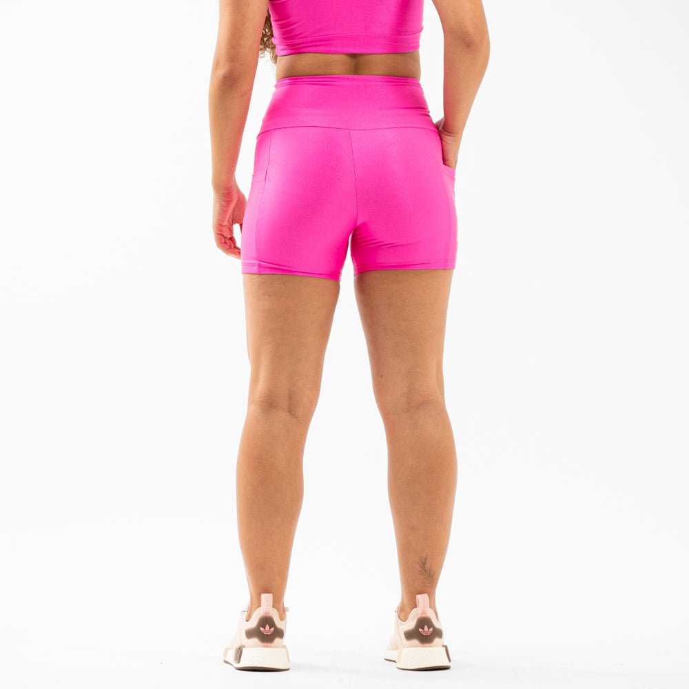 SHORTS INSTRUCTOR FITDANCE CHROMA ROSA