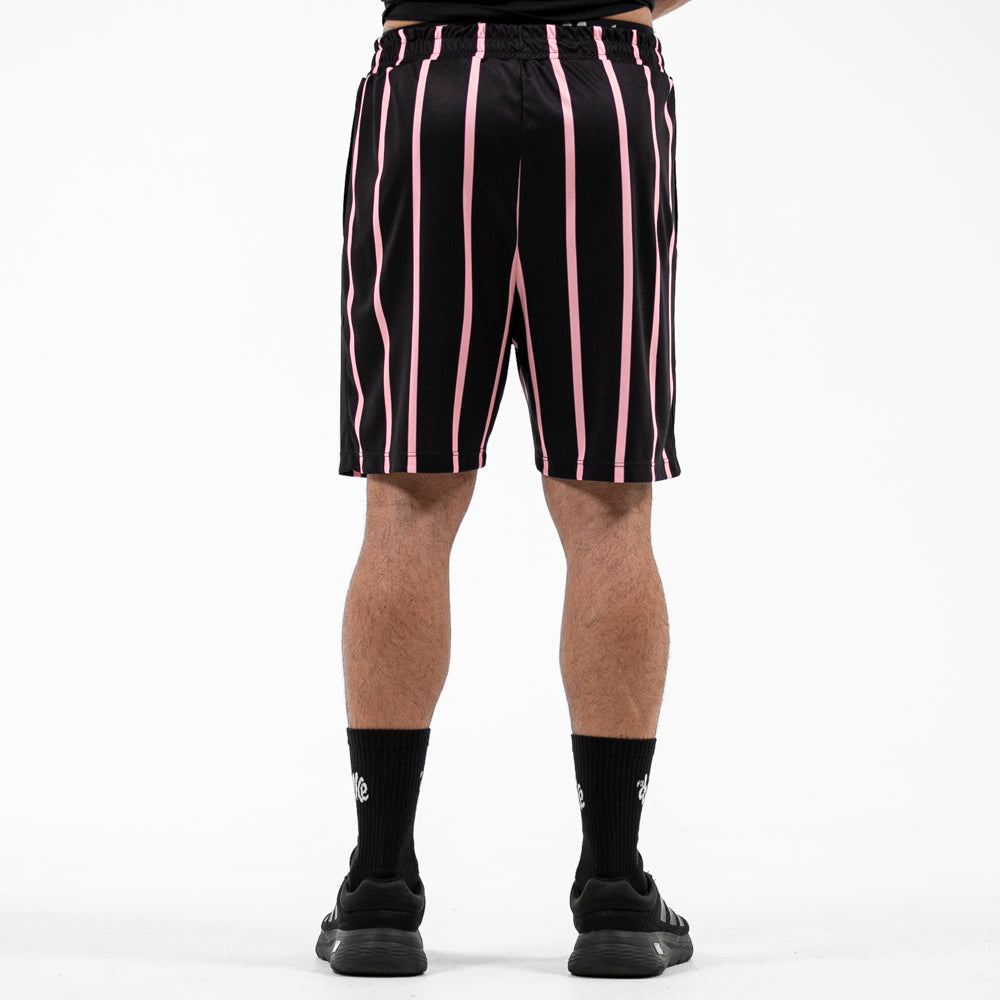 BERMUDA LISTRA FITDANCE SPORT PRETO