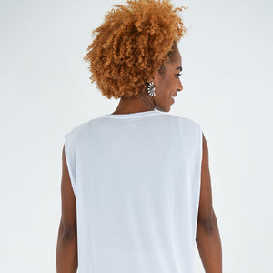 REGATA POLI MACHÃO FITDANCE BRANCO