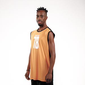 REGATA MACHÃO INSTRUCTOR BEATS FITDANCE LARANJA