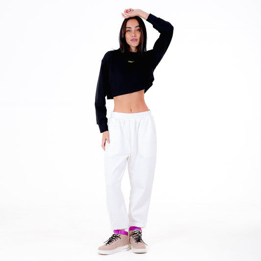 MOLETOM CROPPED FTDNC PRETO