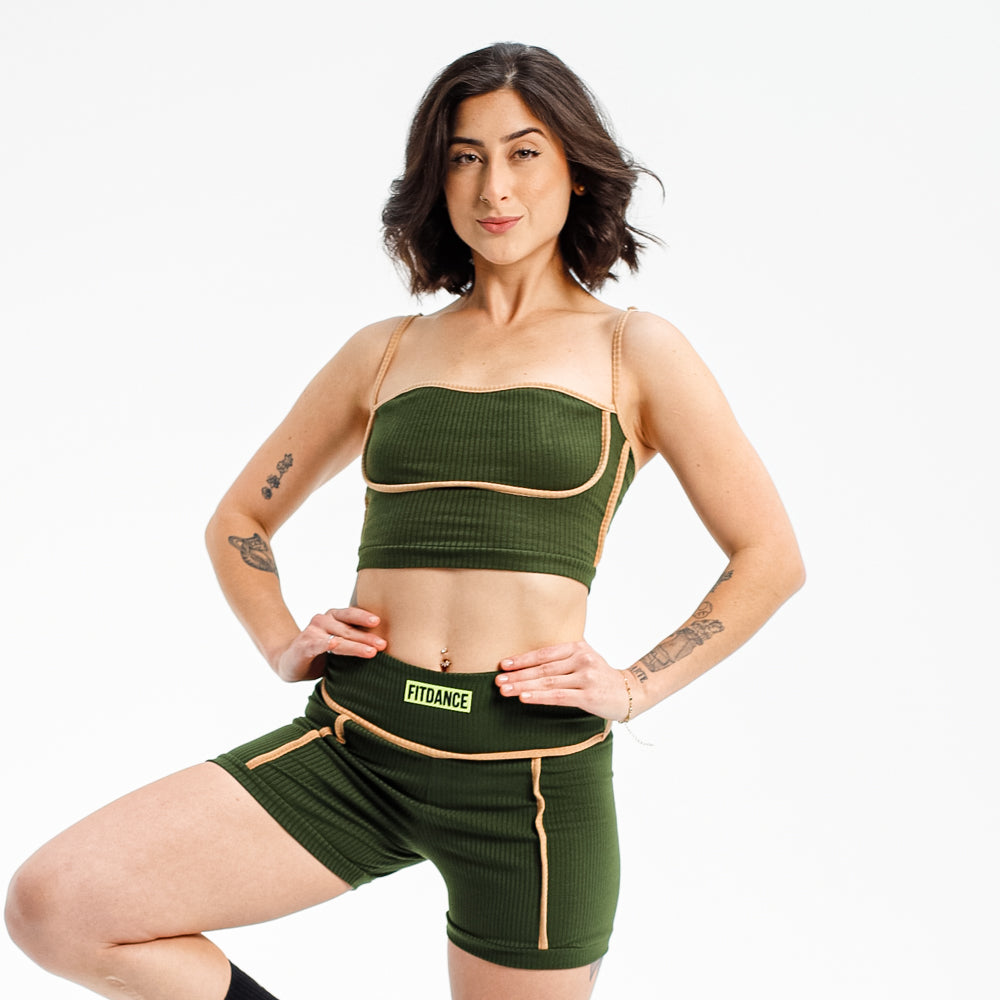 TOP VÍES FITDANCE LP VERDE