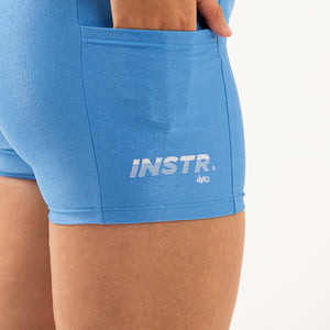 SHORTS INSTRUCTOR FITDANCE CHROMA AZUL