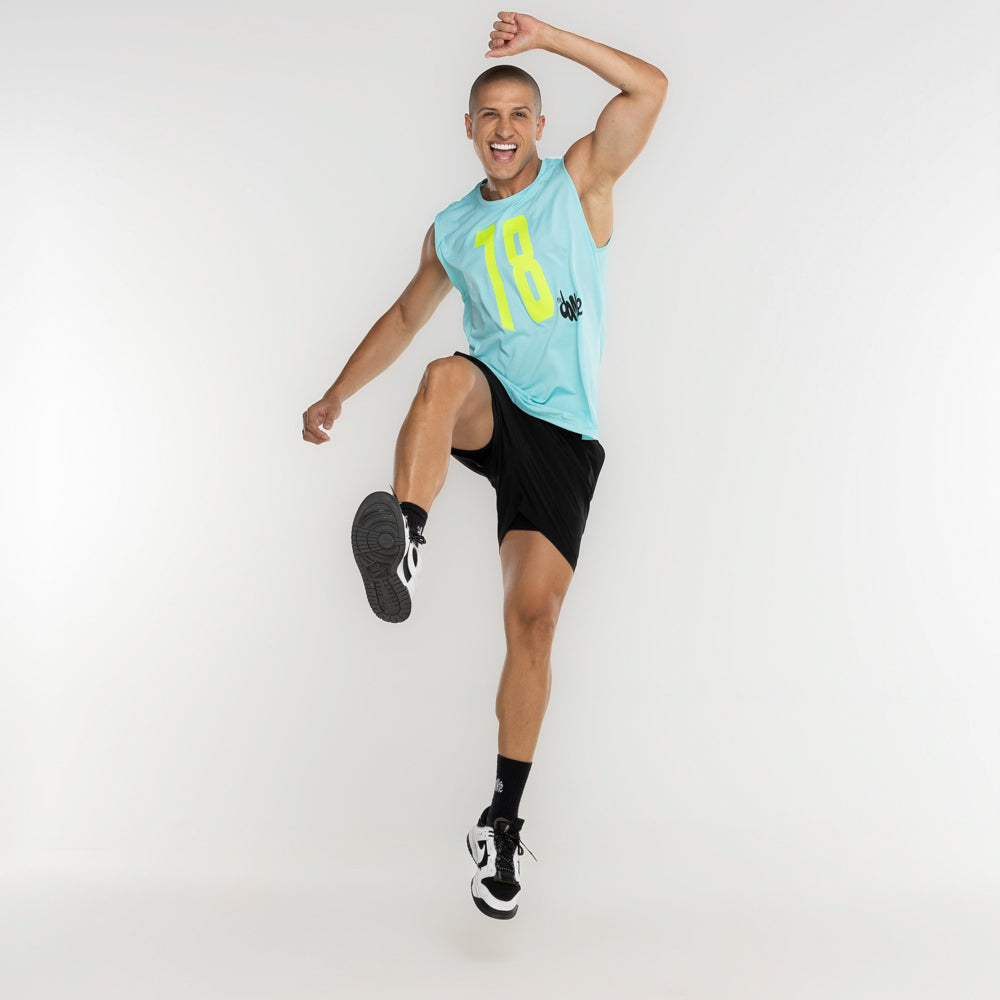 REGATA POLI MACHÃO FITDANCE AZUL