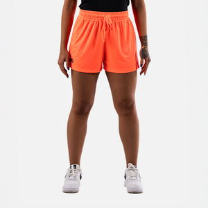SHORTS FITDANCE MOVE LARANJA NEON