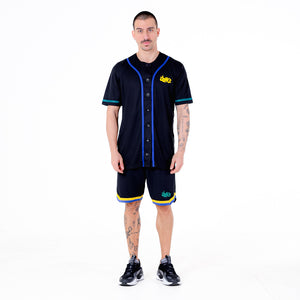 BERMUDA BASQUETE CUSTOM FITDANCE PRETO