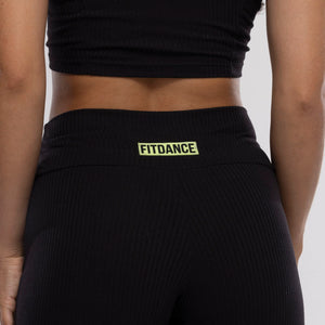 LEG ZÍPER FITDANCE PRETO