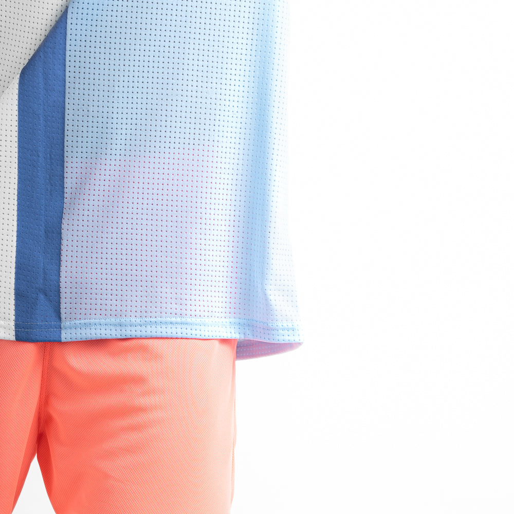 REGATA MASCULINA FITDANCE LINES AZUL