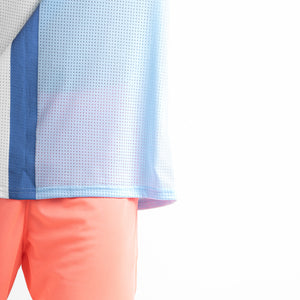 REGATA MASCULINA FITDANCE LINES AZUL