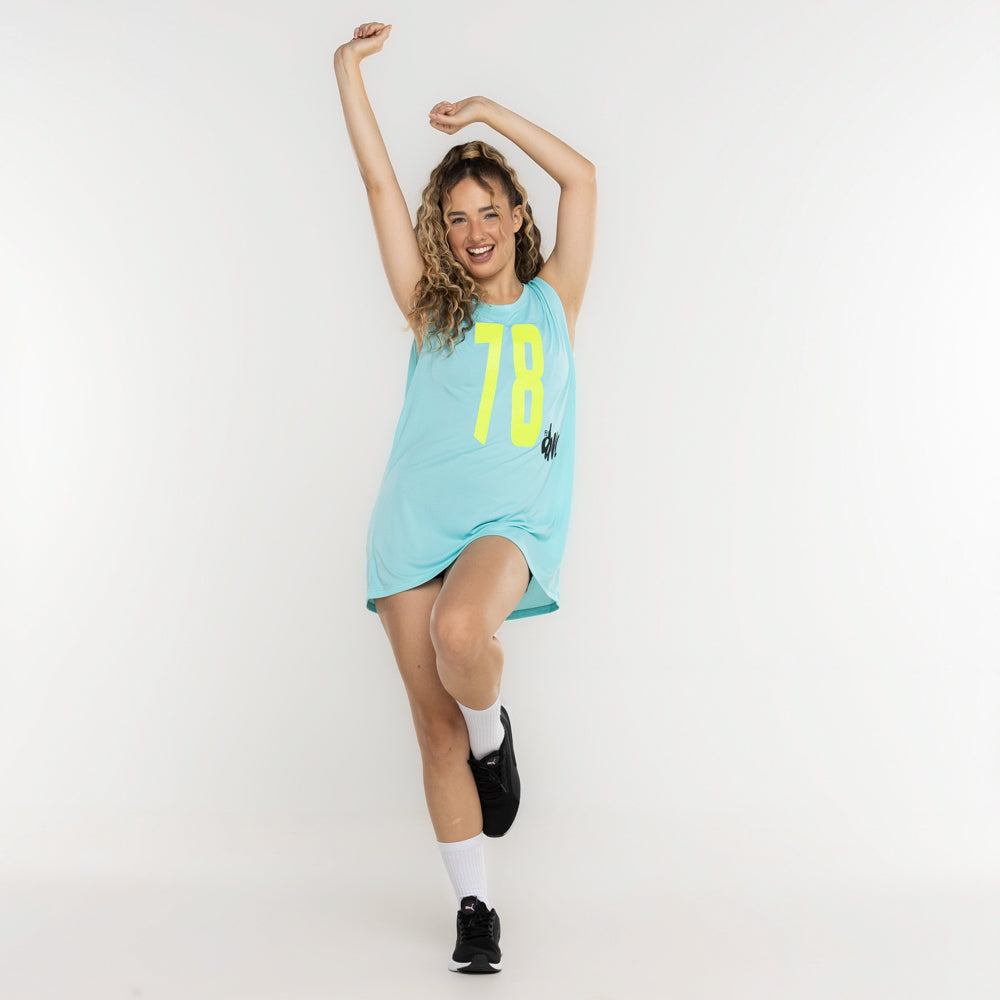 REGATA POLI MACHÃO FITDANCE AZUL