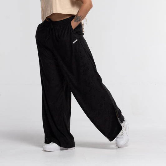 CALÇA PANTALONA MALHA COTELÊ FTDNC PRETO
