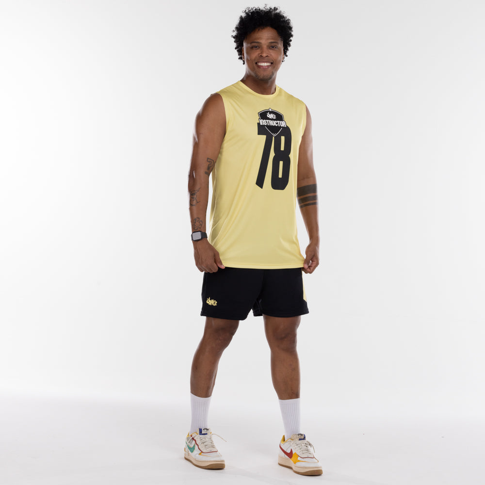 REGATA MACHÃO FITDANCE INSTRUCTOR AMARELO