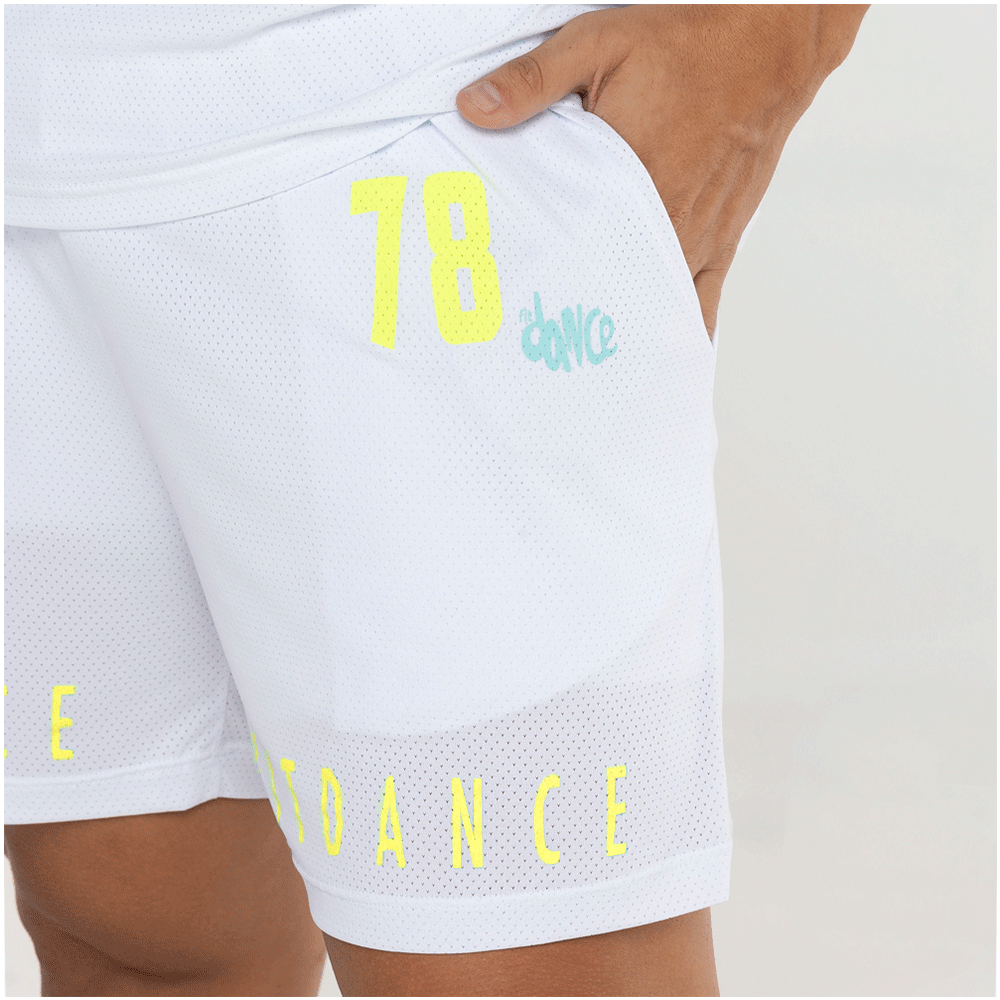 BERMUDA MESH FITDANCE BRANCO