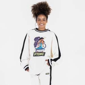 MOLETOM BAILARINA FTDNC AREIA