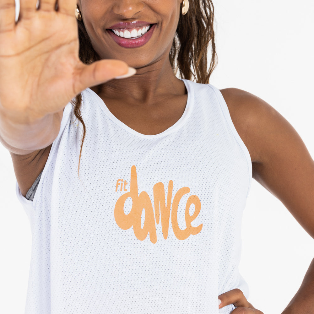 REGATA TRANSPASSADA FITDANCE BRANCO