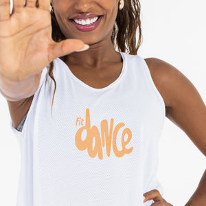 REGATA TRANSPASSADA FITDANCE BRANCO