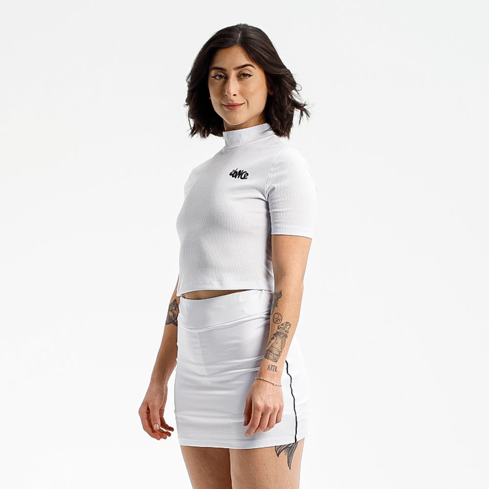 CROPPED GOLINHA FITDANCE BRANCO
