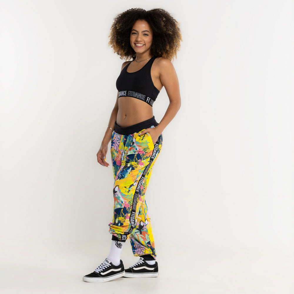 CALÇA FITDANCE FLORAL