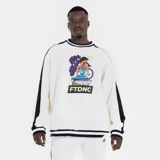 MOLETOM BAILARINA FTDNC AREIA