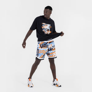 BERMUDA BASQUETE LOGOS FTDNC AZUL