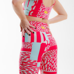 LEGGING ESTAMPADA FITDANCE ROSA