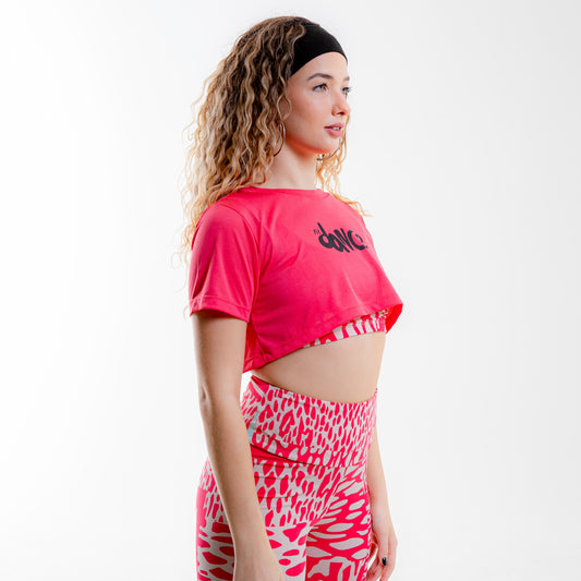 CROPPED POLI FITDANCE ROSA