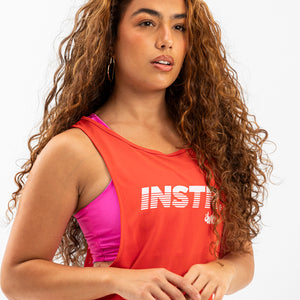 REGATA CAVADA INSTRUCTOR FITDANCE CHROMA VERMELHO